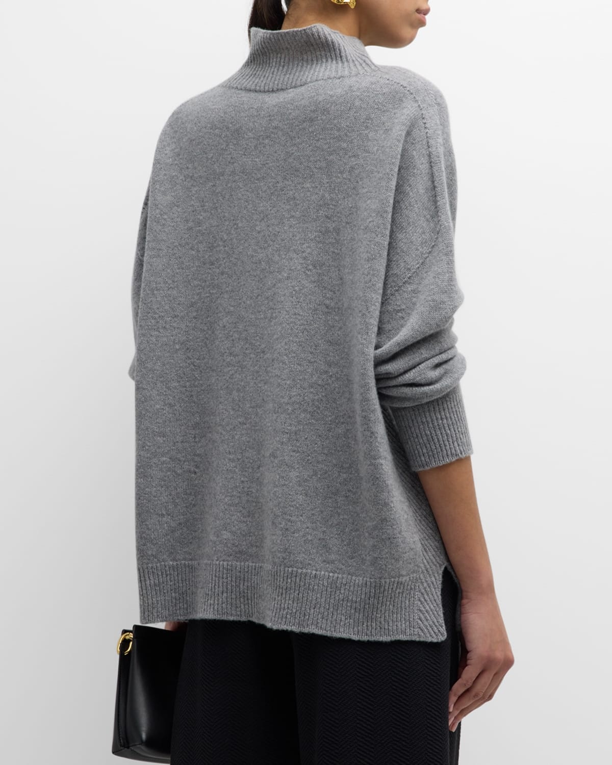 Turtleneck Wool-Cashmere Sweater - 6