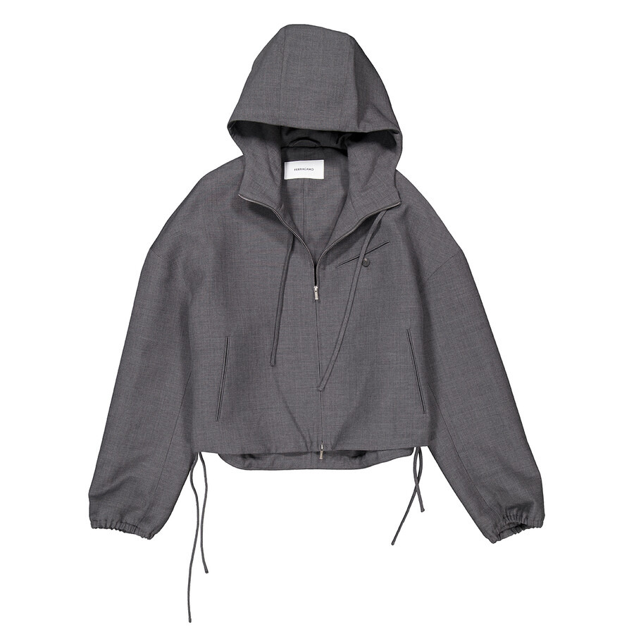 Ferragamo Long Sleeve Hooded Jacket - 5