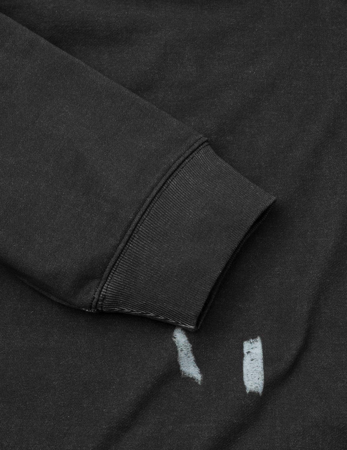 Distressed Prints Oversized Hoodie - 10