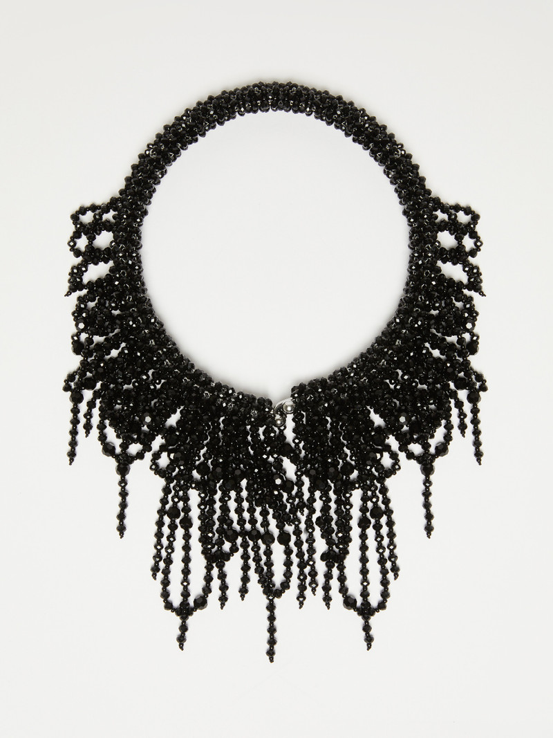 ULIVO Necklace adorned with cascading beads 1