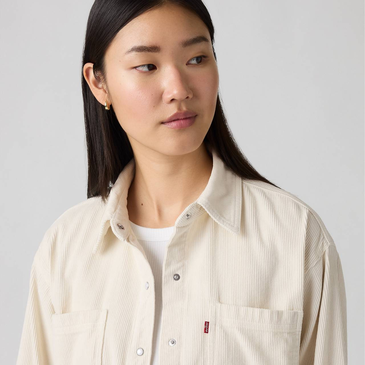 IRIS CORDUROY OVERSHIRT - 5
