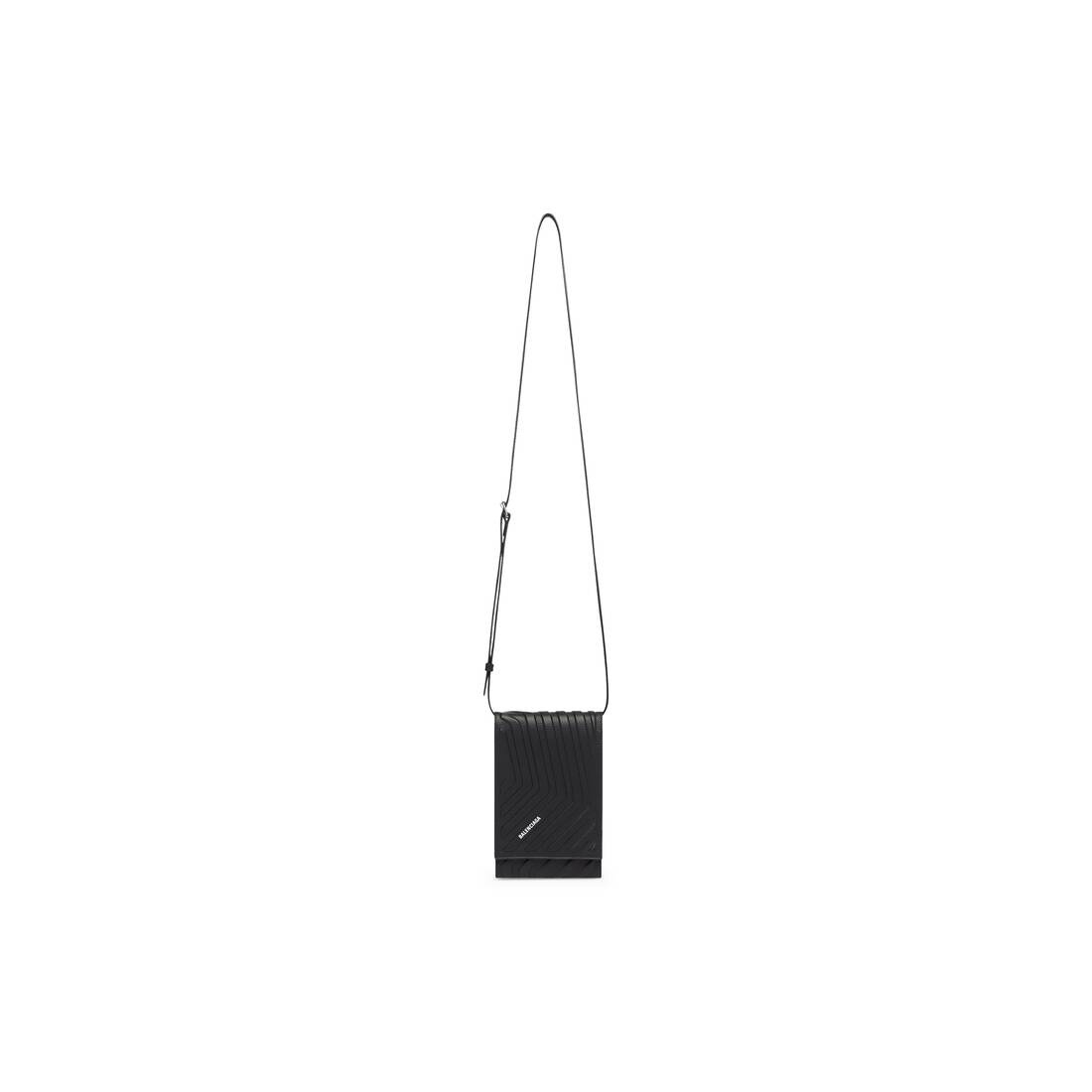 Men's Car Phone Holder On Strap in Black - 1