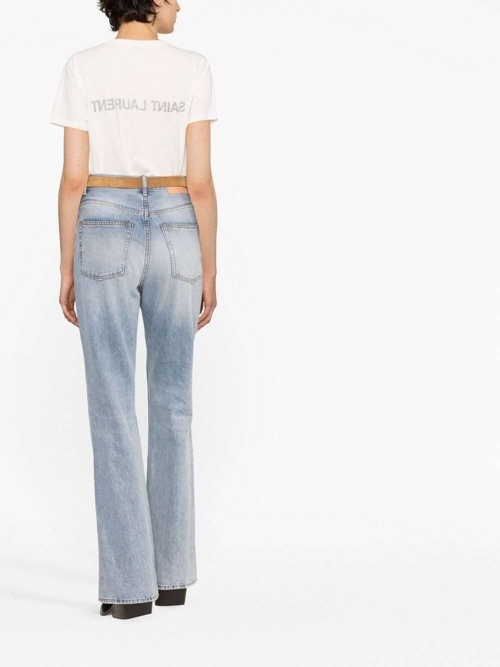 Saint Laurent Reverse Logo T-shirt - 3