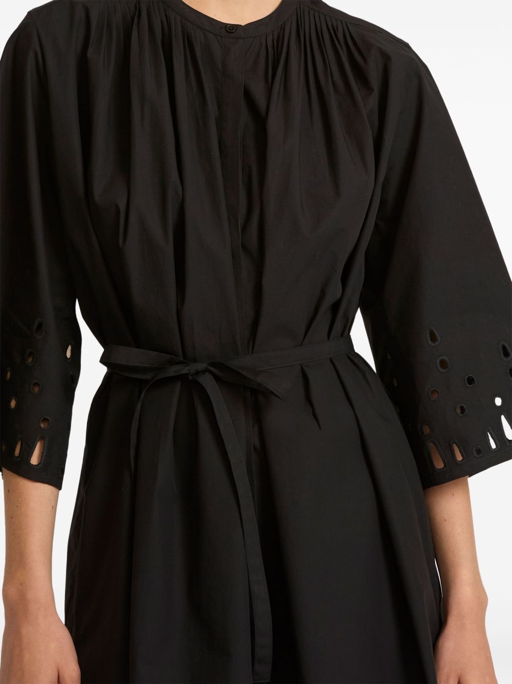 poplin midi dress - 5