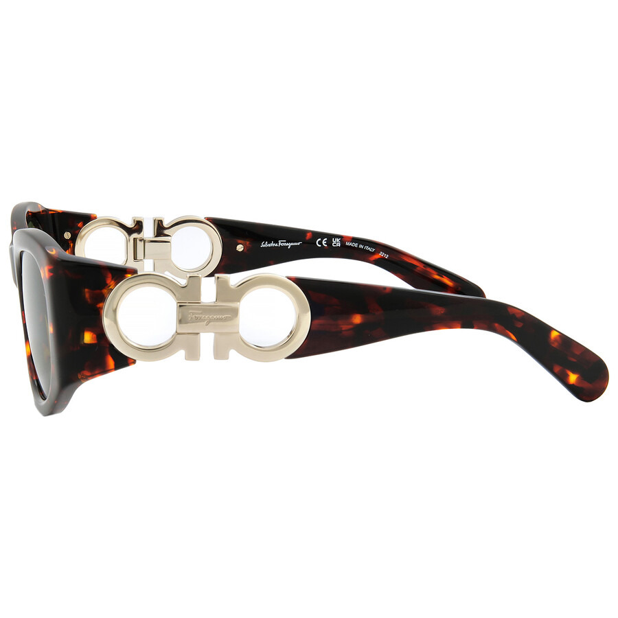 Salvatore Ferragamo Green Navigator Ladies Sunglasses SF1082S 219 53 - 4