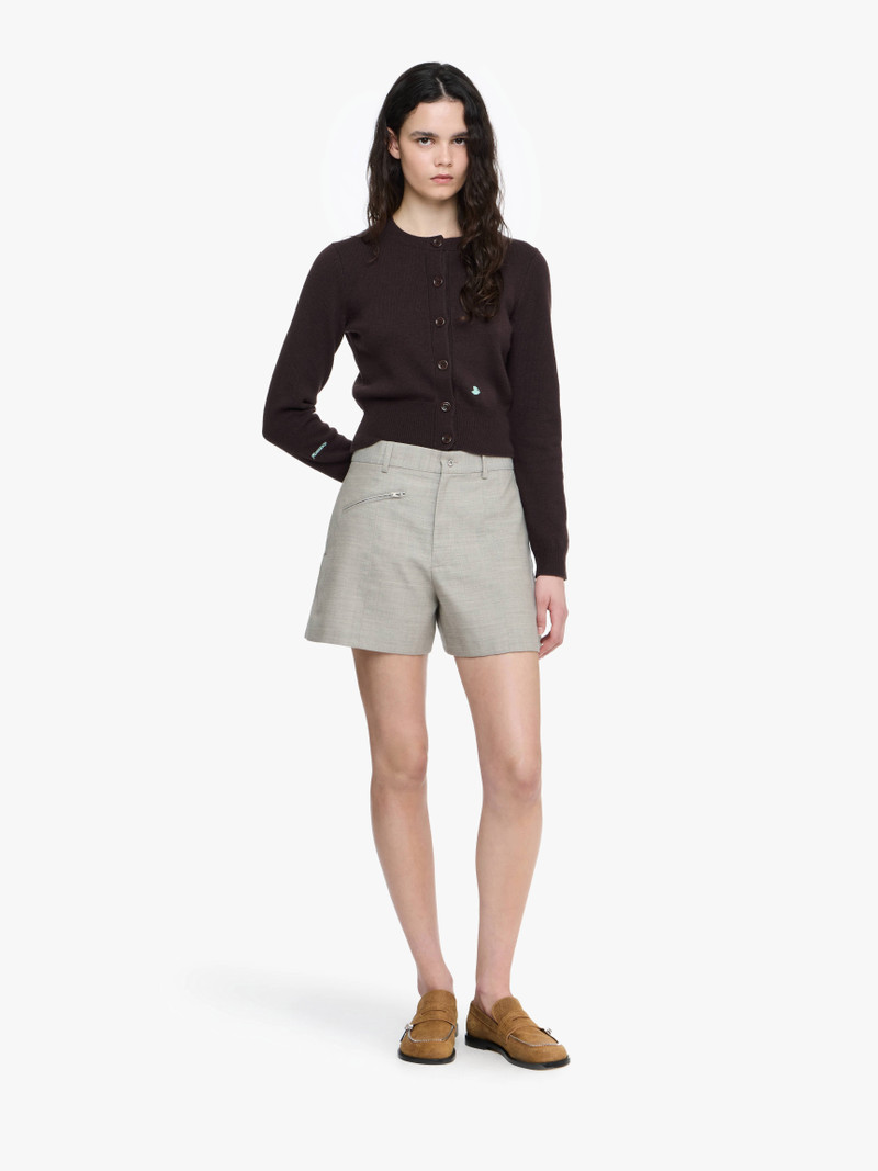 JW Anderson CONTRAST EMBROIDERY CARDIGAN outlook