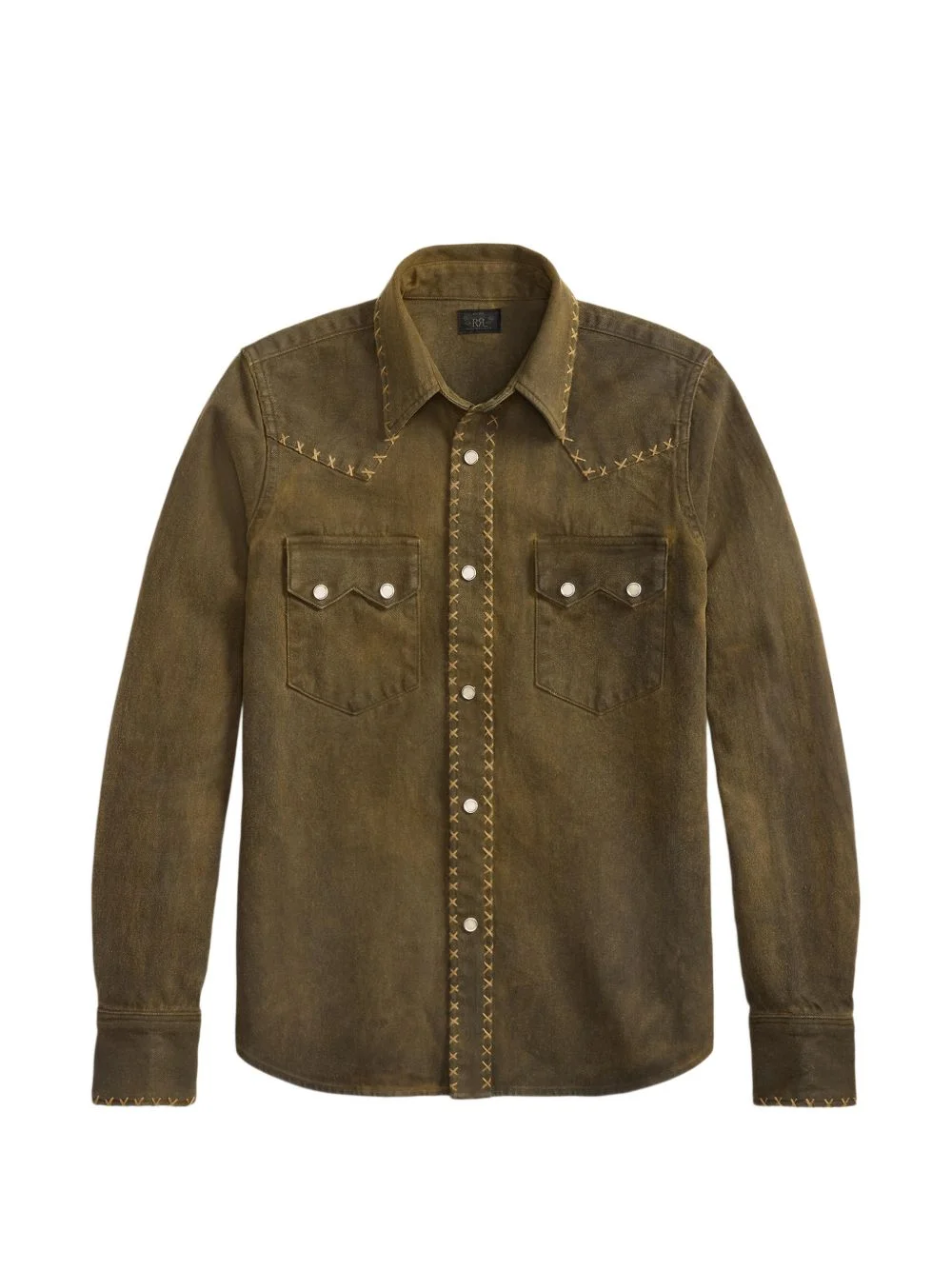 embroidered shirt - 1