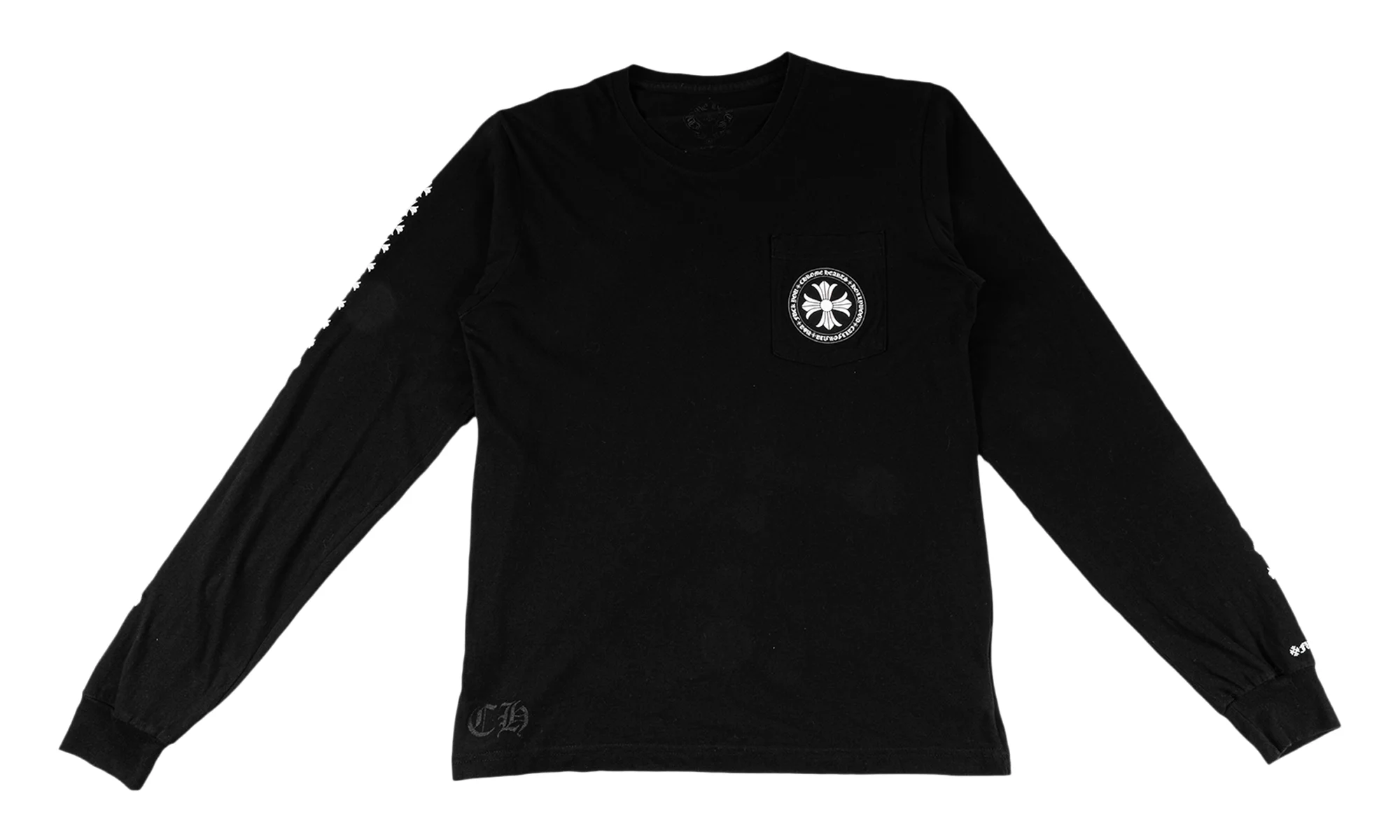 Cross Logo Long Sleeve T-Shirt "Black" CHRM1440 - 1