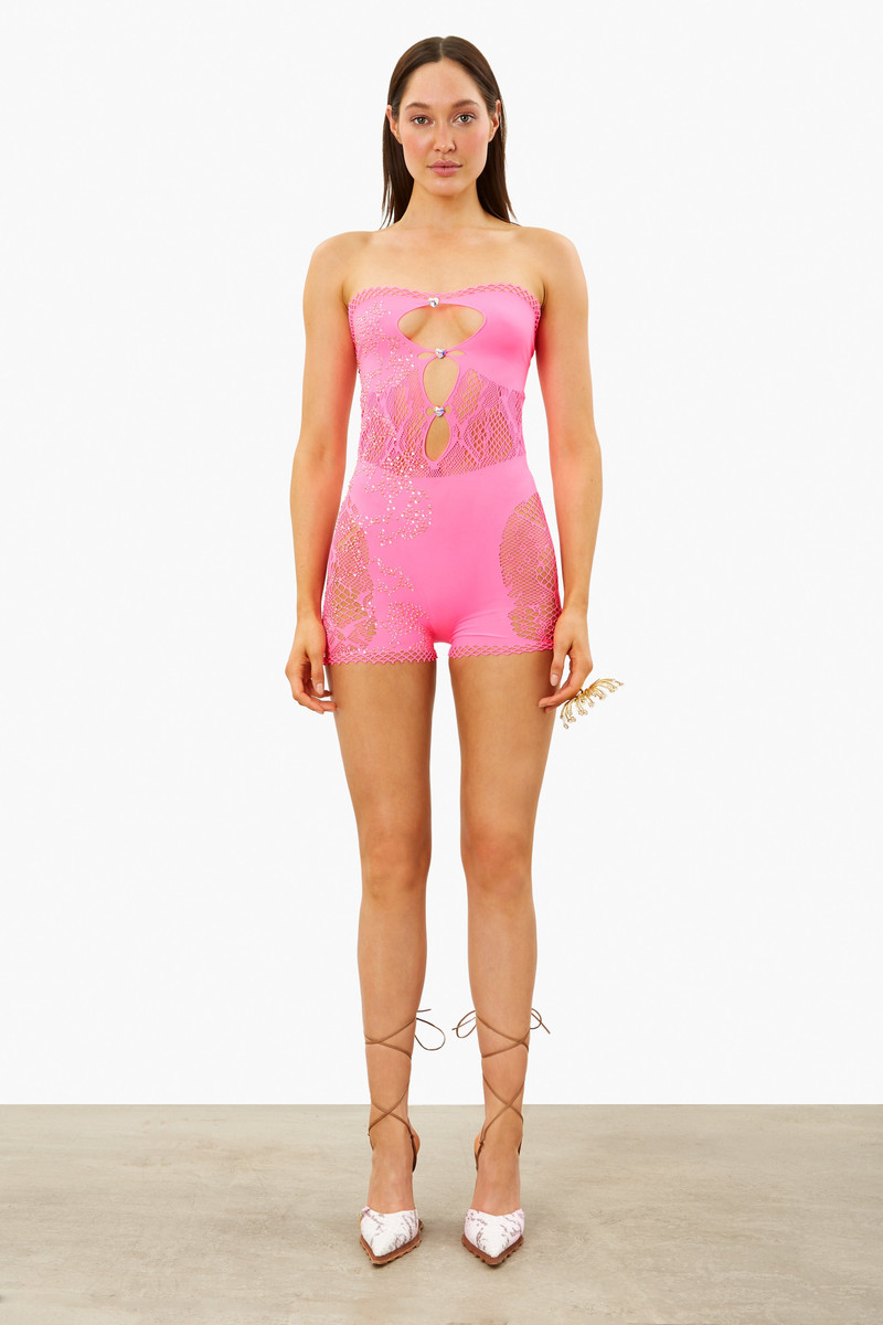POSTER GIRL EXCLUSIVE COCO ROMPER AFTERGLOW outlook