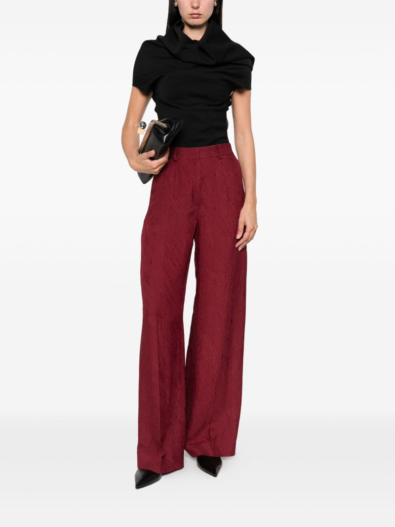 Lanvin textured trousers outlook