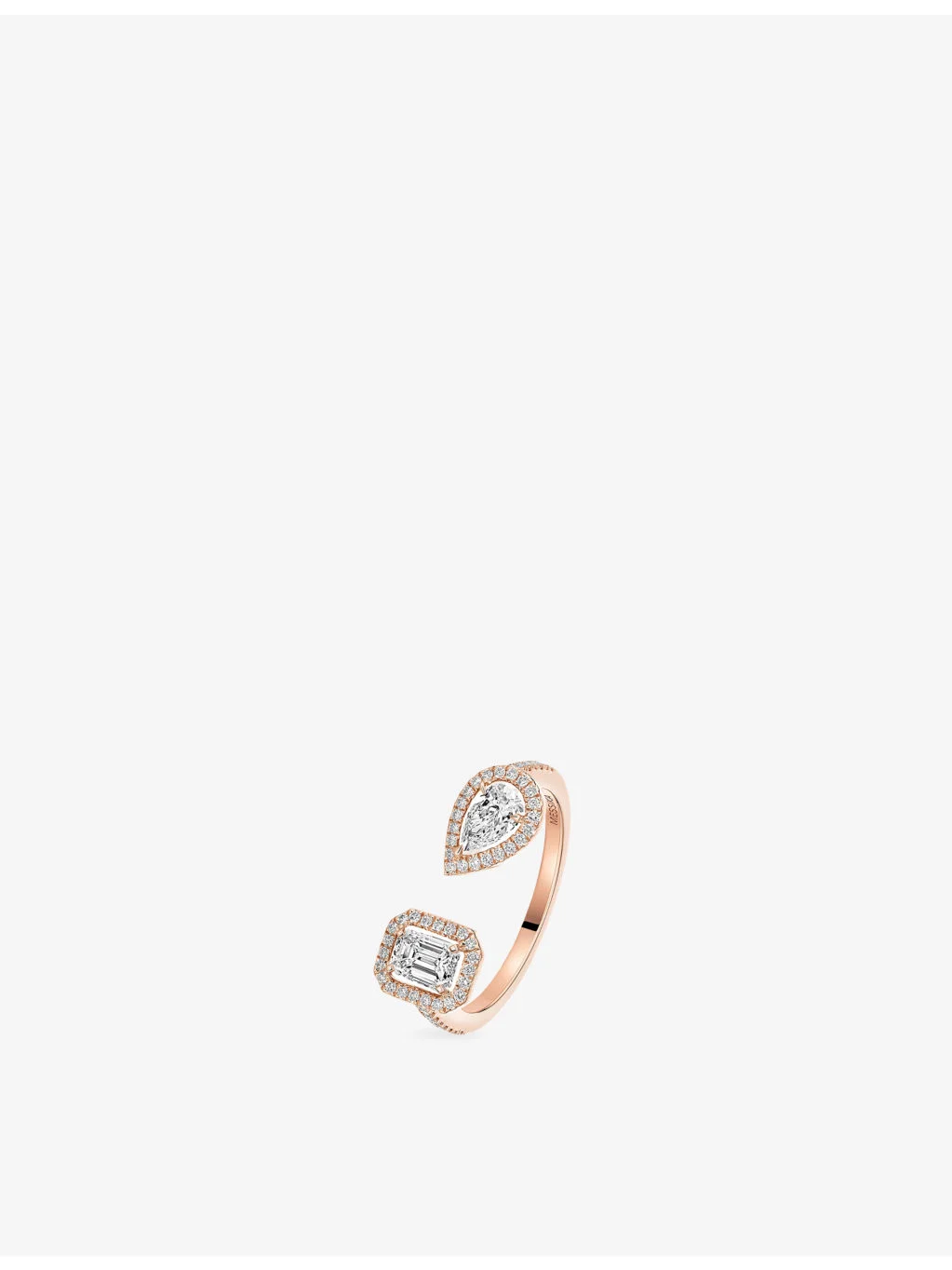 My Twin 18ct Gold And 0.69ct Diamond Ring - 1