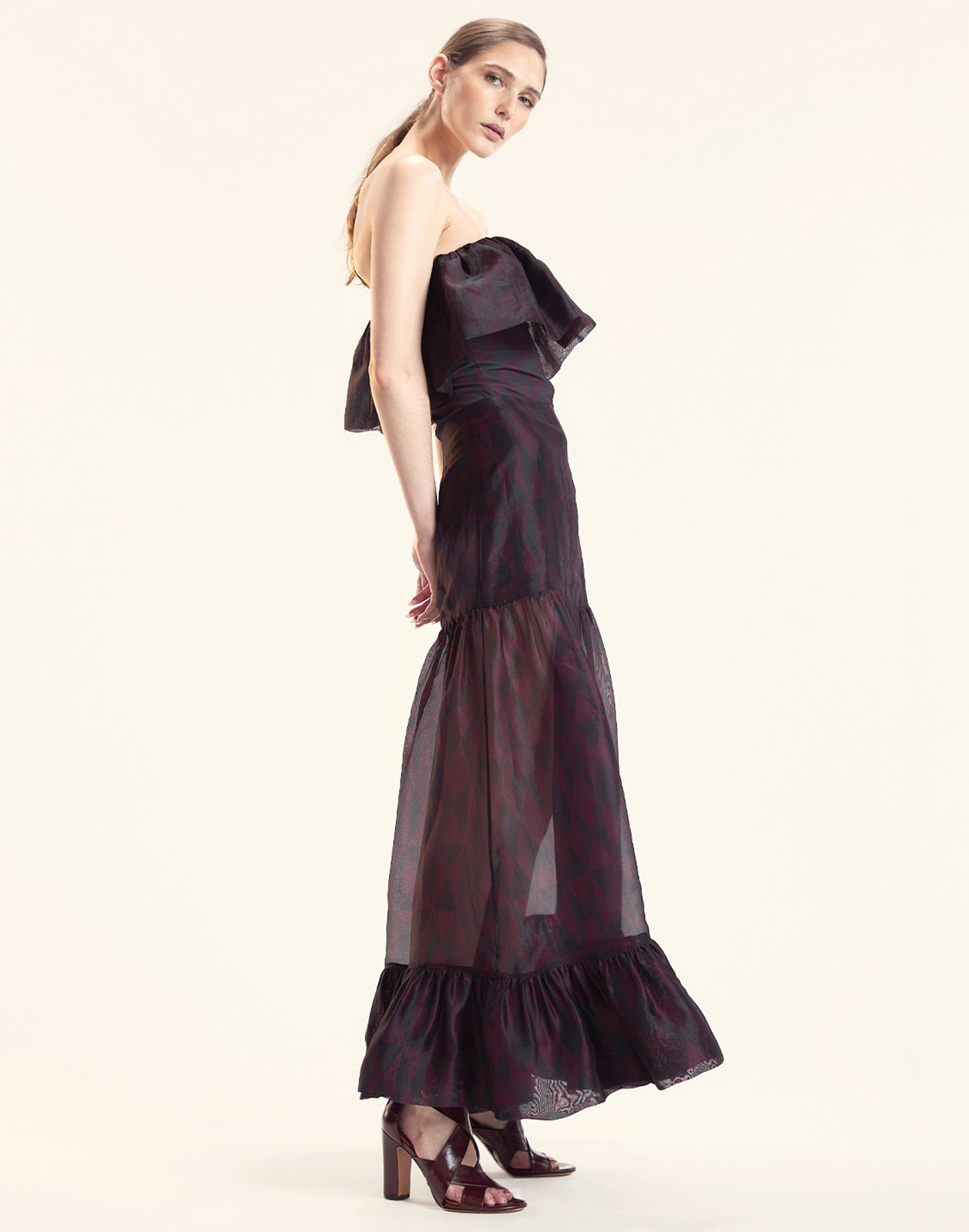 Eugenia Organza Flounce Top - 3