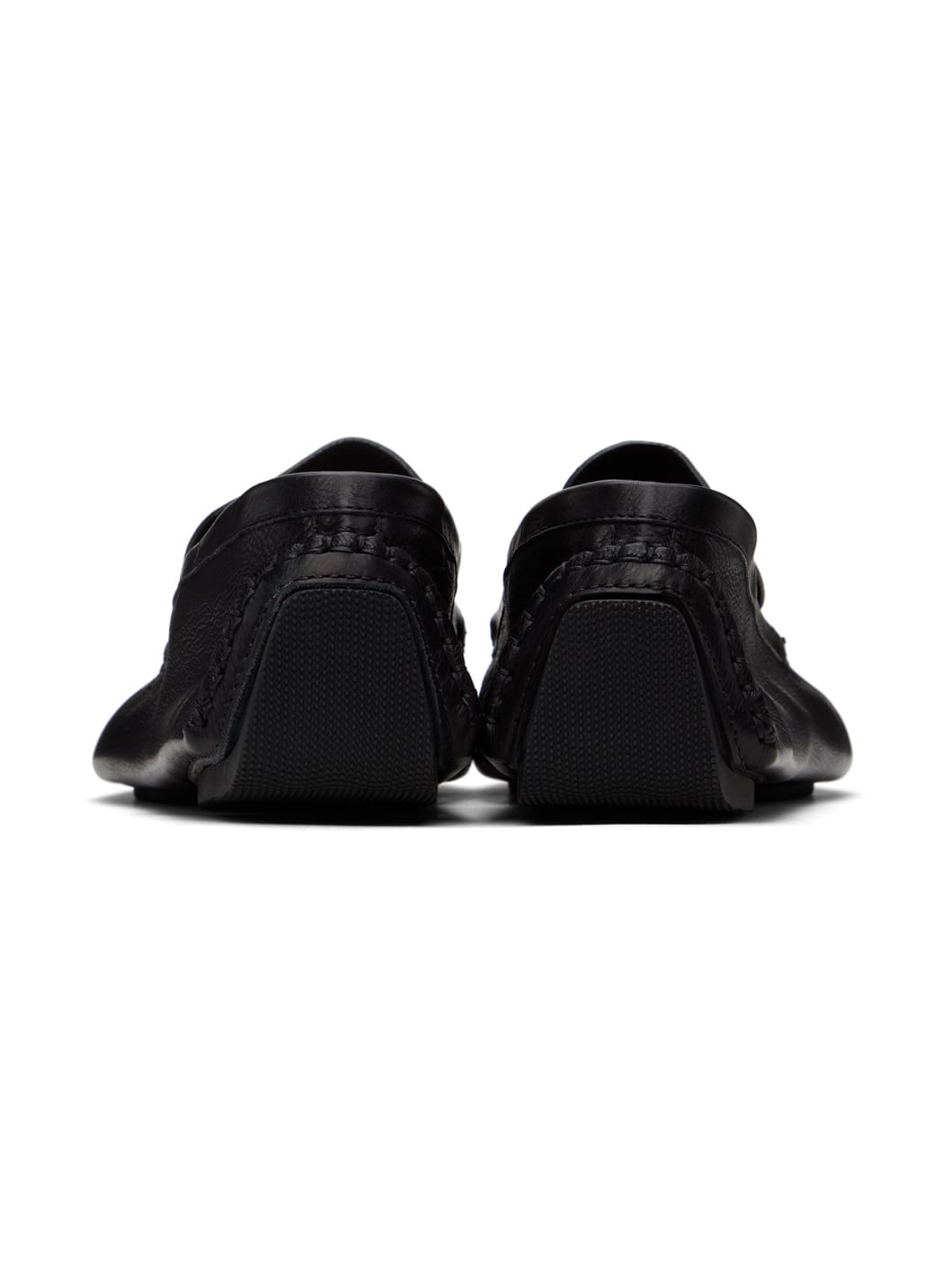 Black Lucca Slip-On Loafers - 2