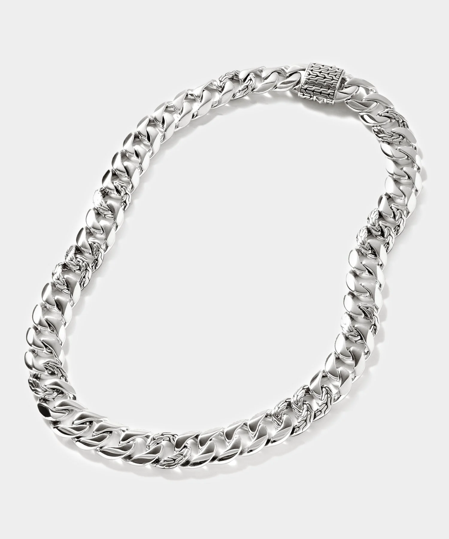 John Hardy Sterling Silver Curb Chain Necklace - 1