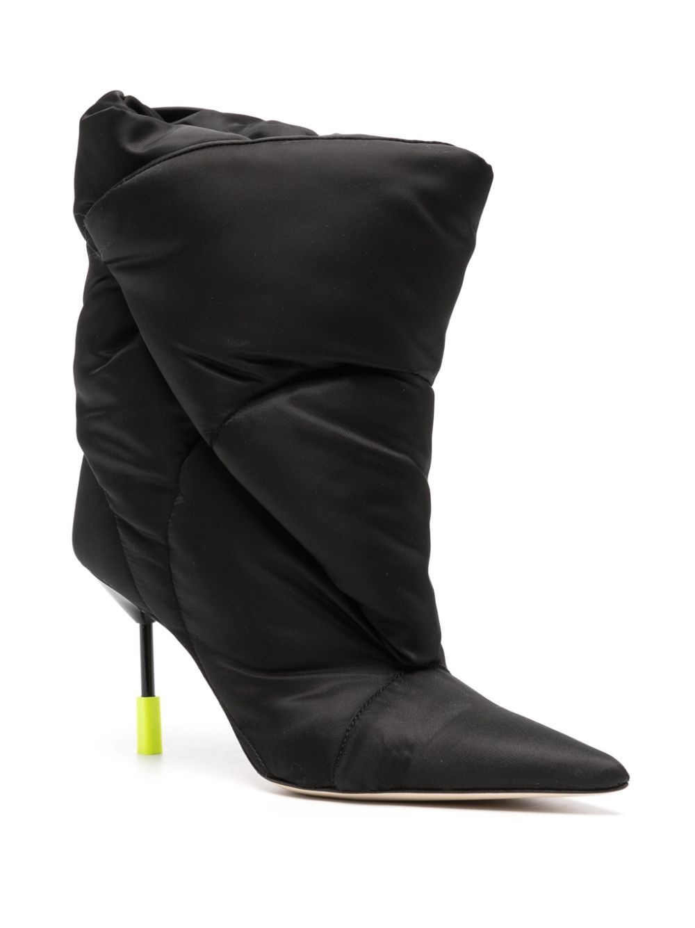 90mm pointed-toe slouch-body boots - 2