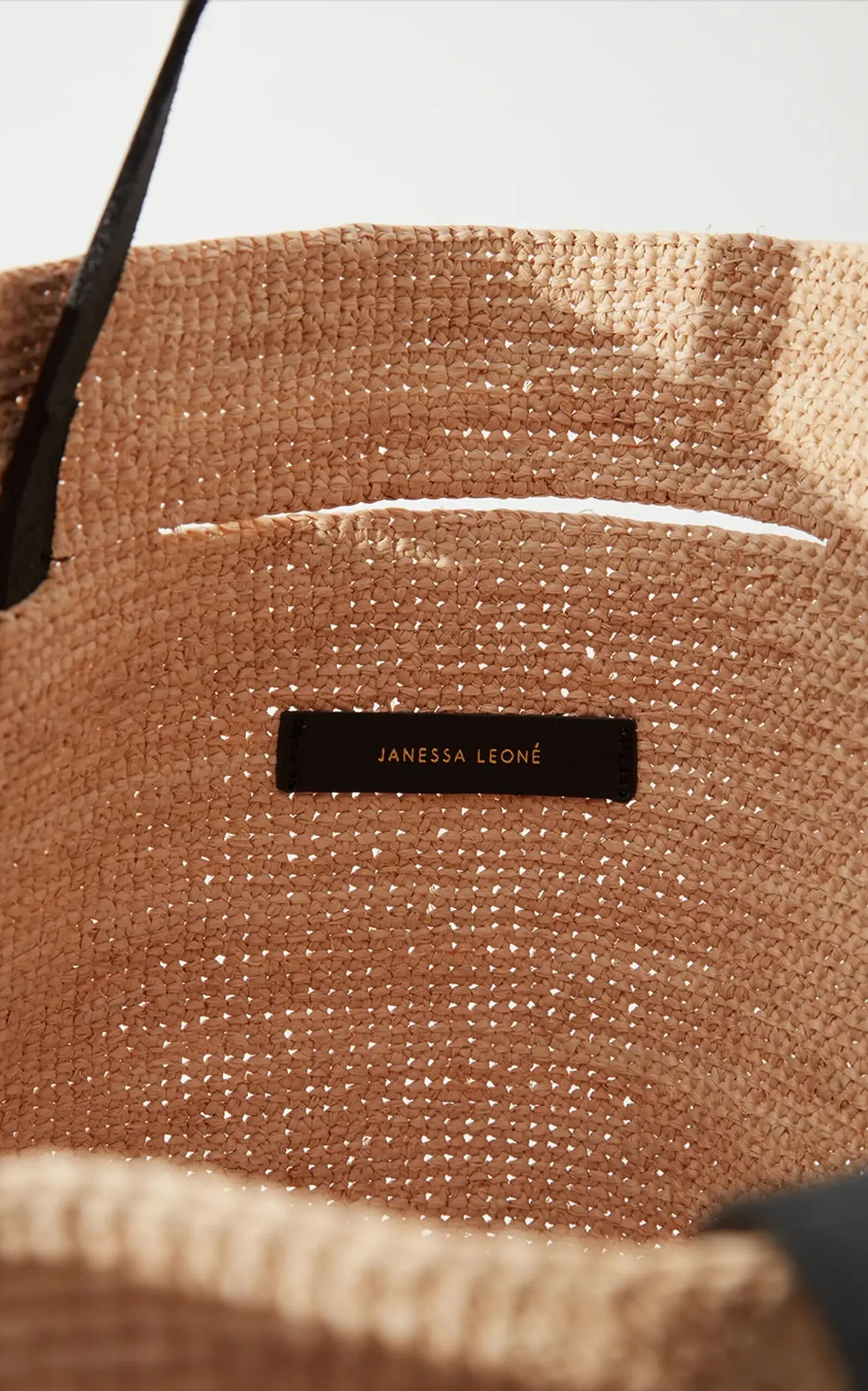 Tanner Straw Tote Bag neutral - 5