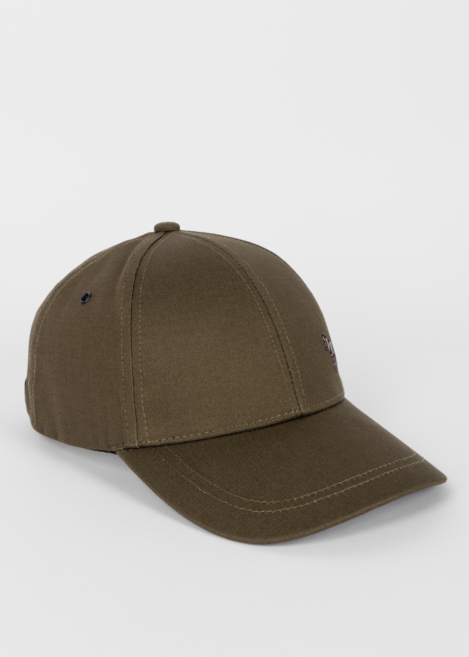 Khaki Green Zebra Logo Baseball Cap 2