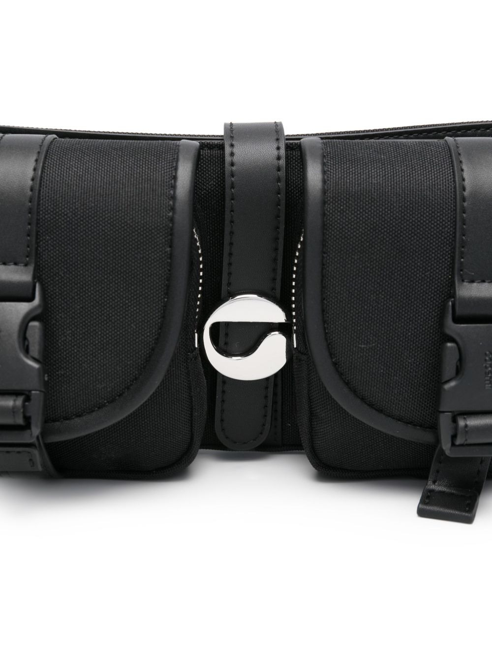Cargo logo-buckle shoulder bag - 4