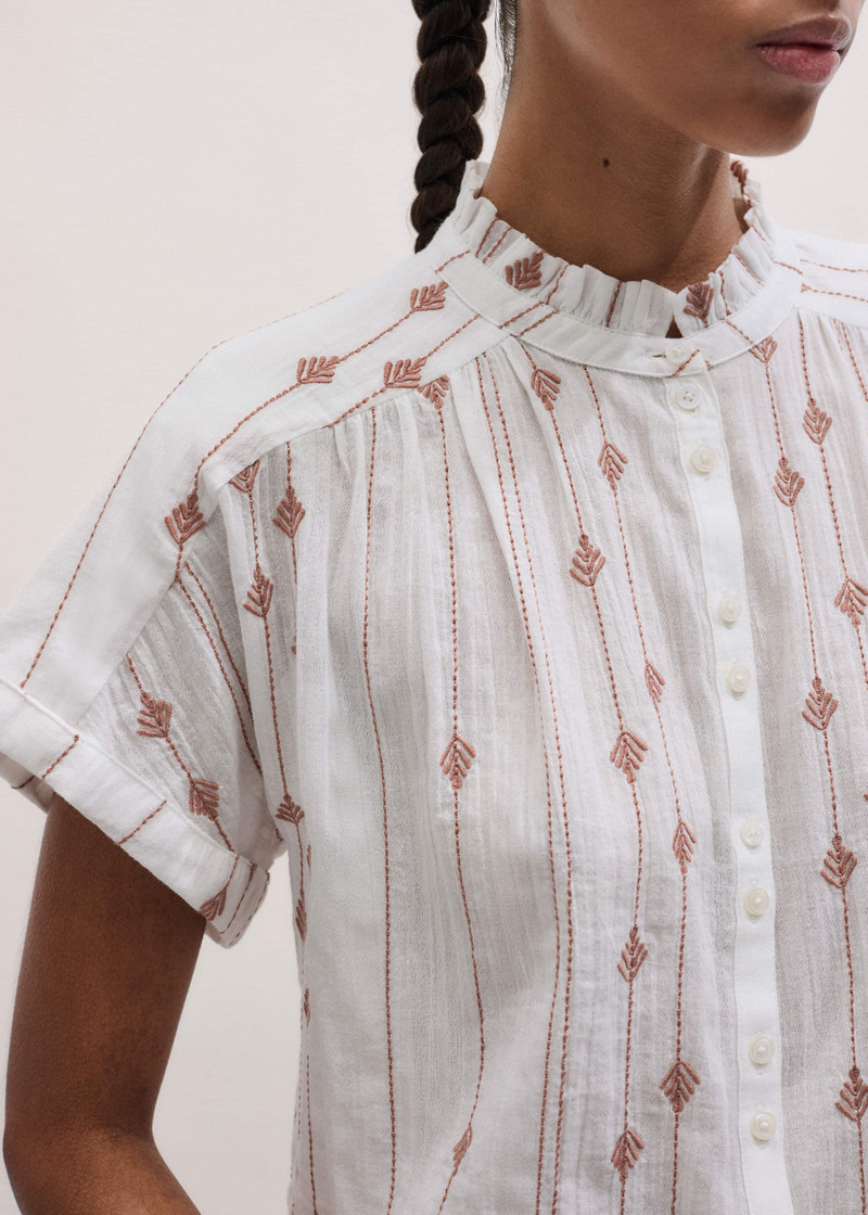 ME+EM Turn-Up Cuff Blouse outlook
