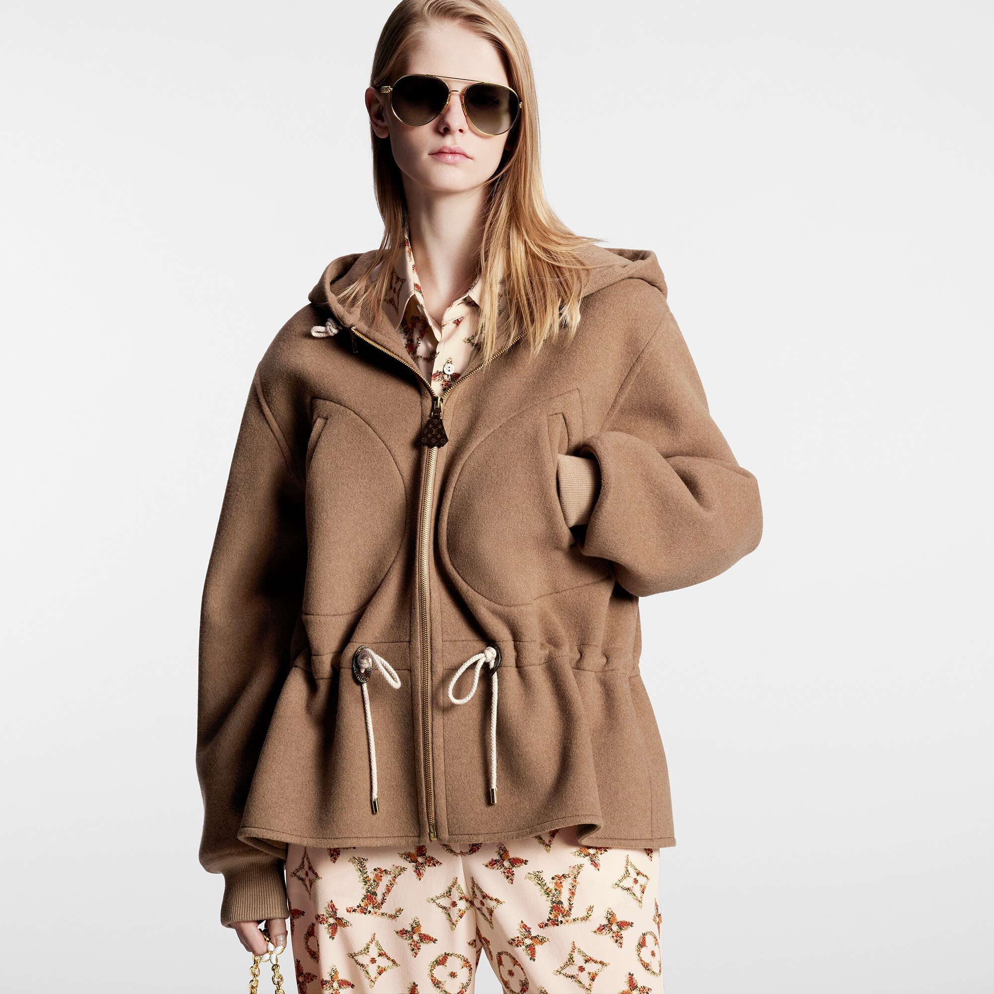 Double Face Hooded Jacket - 3