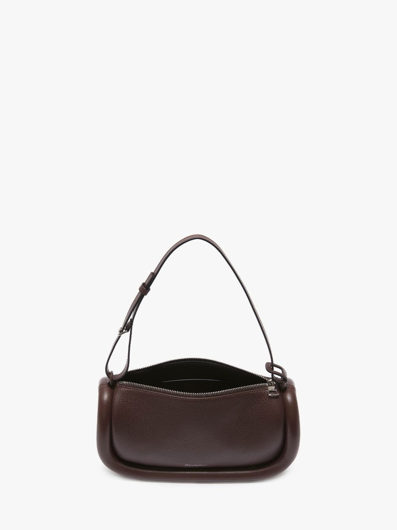 BUMPER-15 - LEATHER SHOULDER BAG WITH ADDITIONAL WEBBING STRAP 4