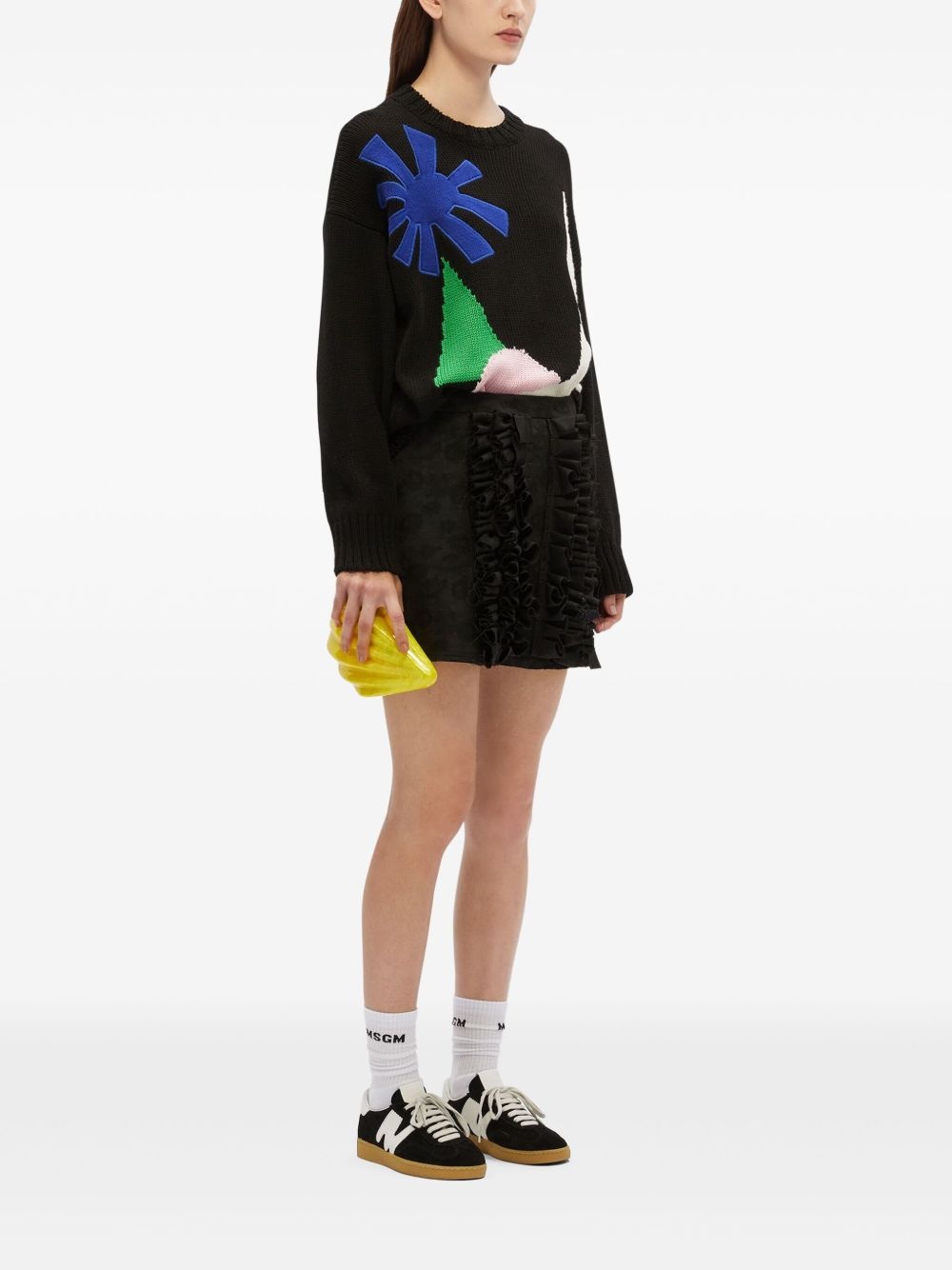 ruffled mini skirt - 3