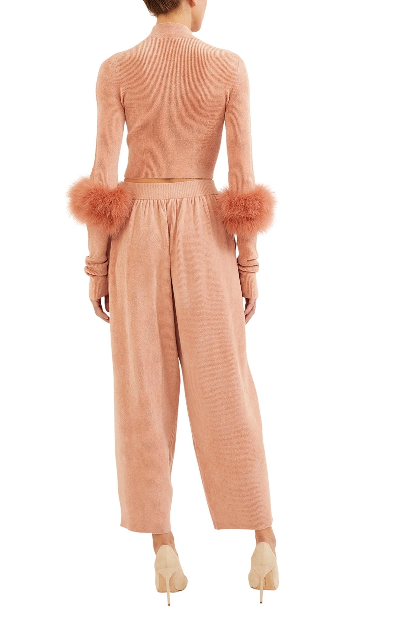 Chenille Tapered Pant - 4