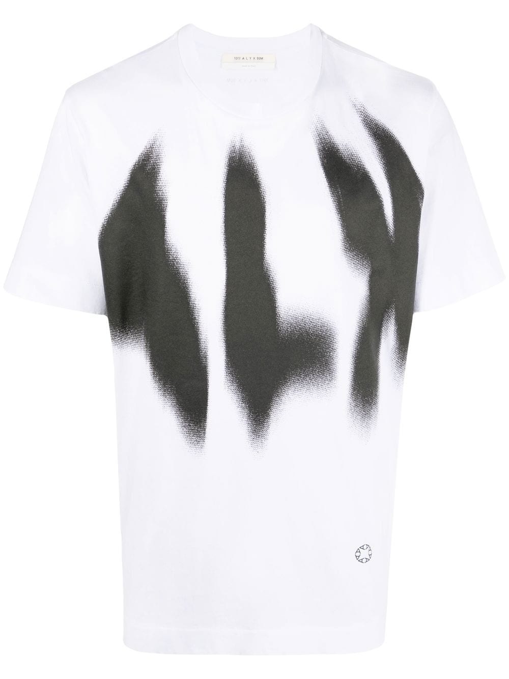 graffiti logo-print T-shirt - 1