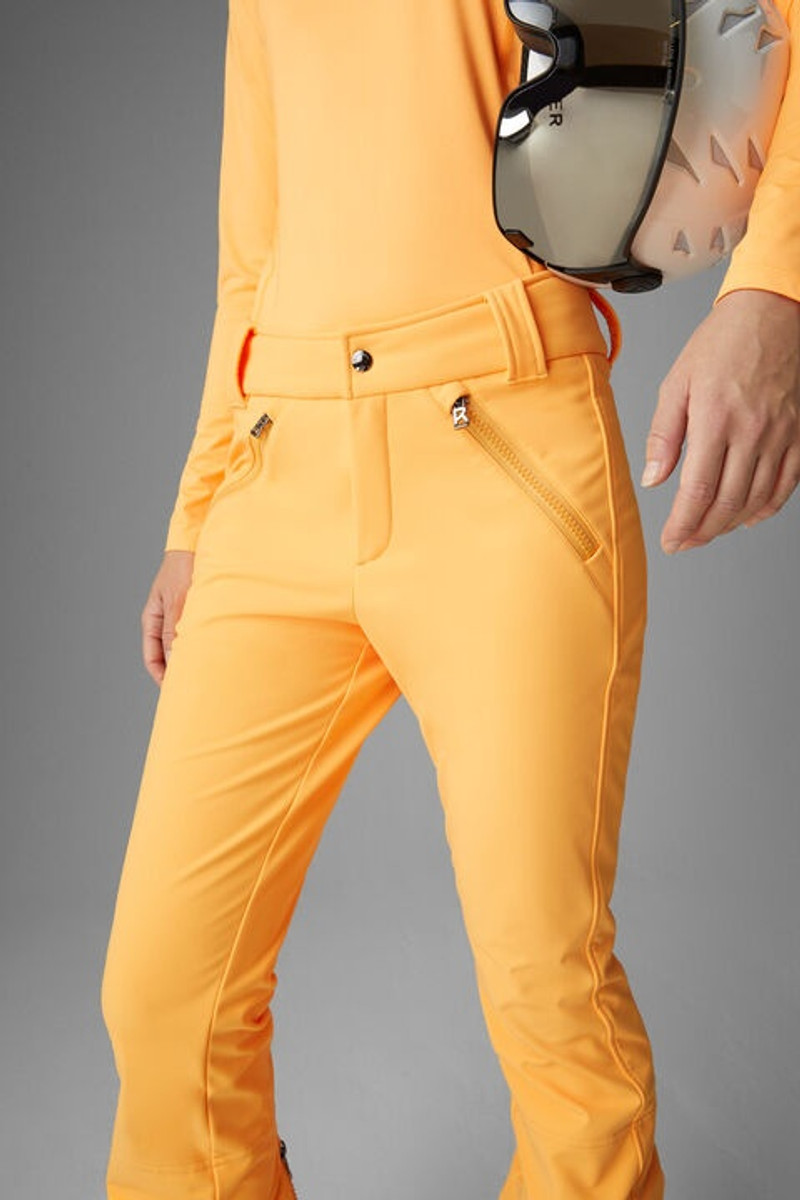 Hazel Softshell ski pants in Orange 5