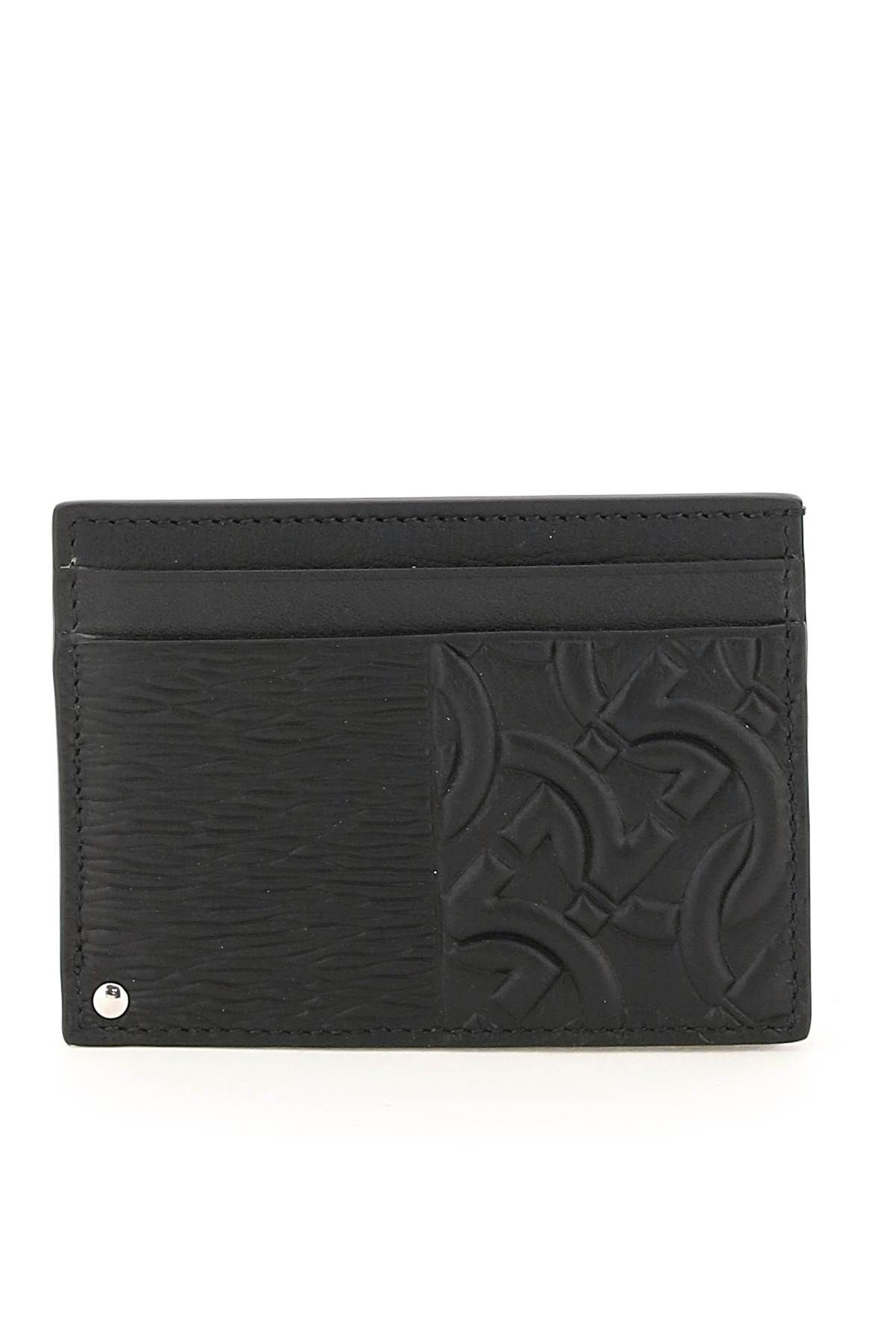 PATCHWORK LEATHER CARDHOLDER - 1