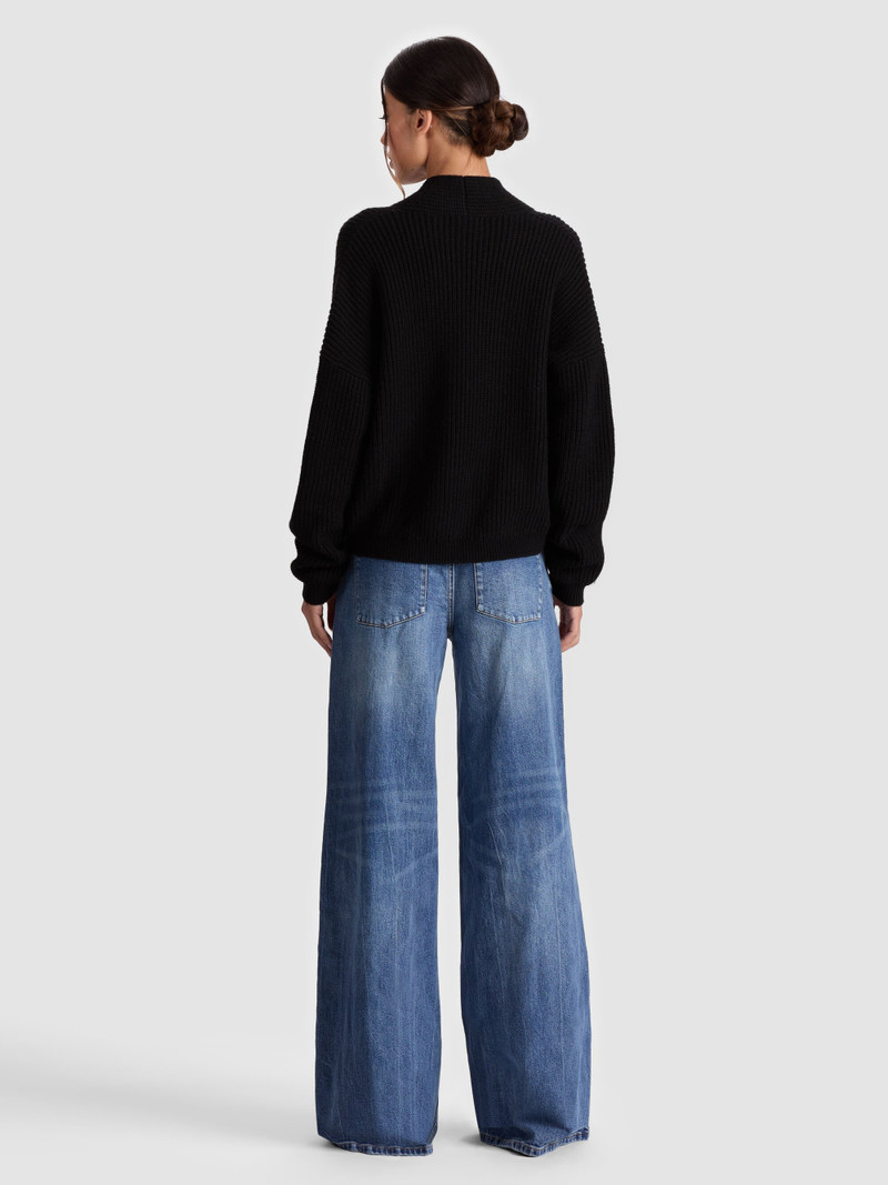 Alice + Olivia HOLDEN FOLDBACK CARDIGAN outlook