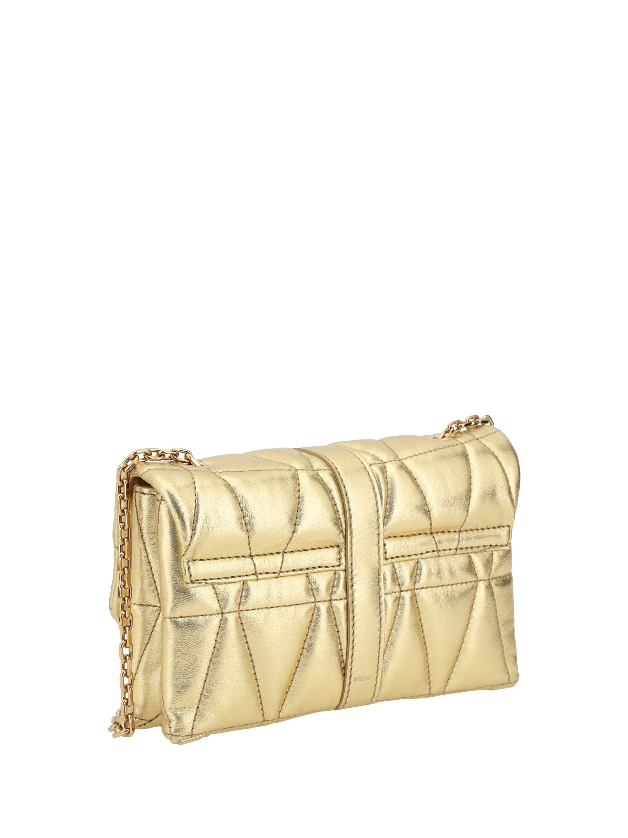 Versace Women Lambskin Kleio Mini Shoulder Bag - 3