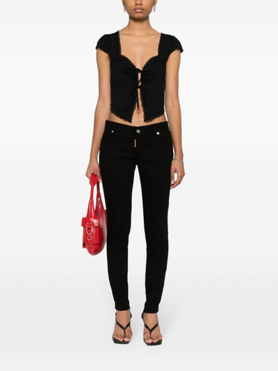 DSQUARED2 Twiggy mid-rise skinny jeans outlook