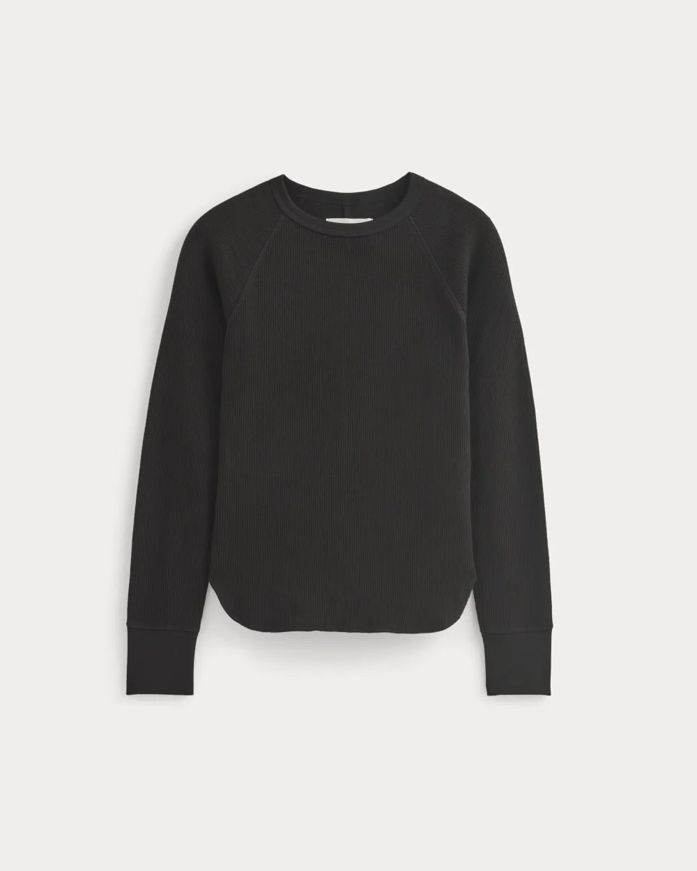 SLIM-FIT CREW IN COZY WAFFLE - 1