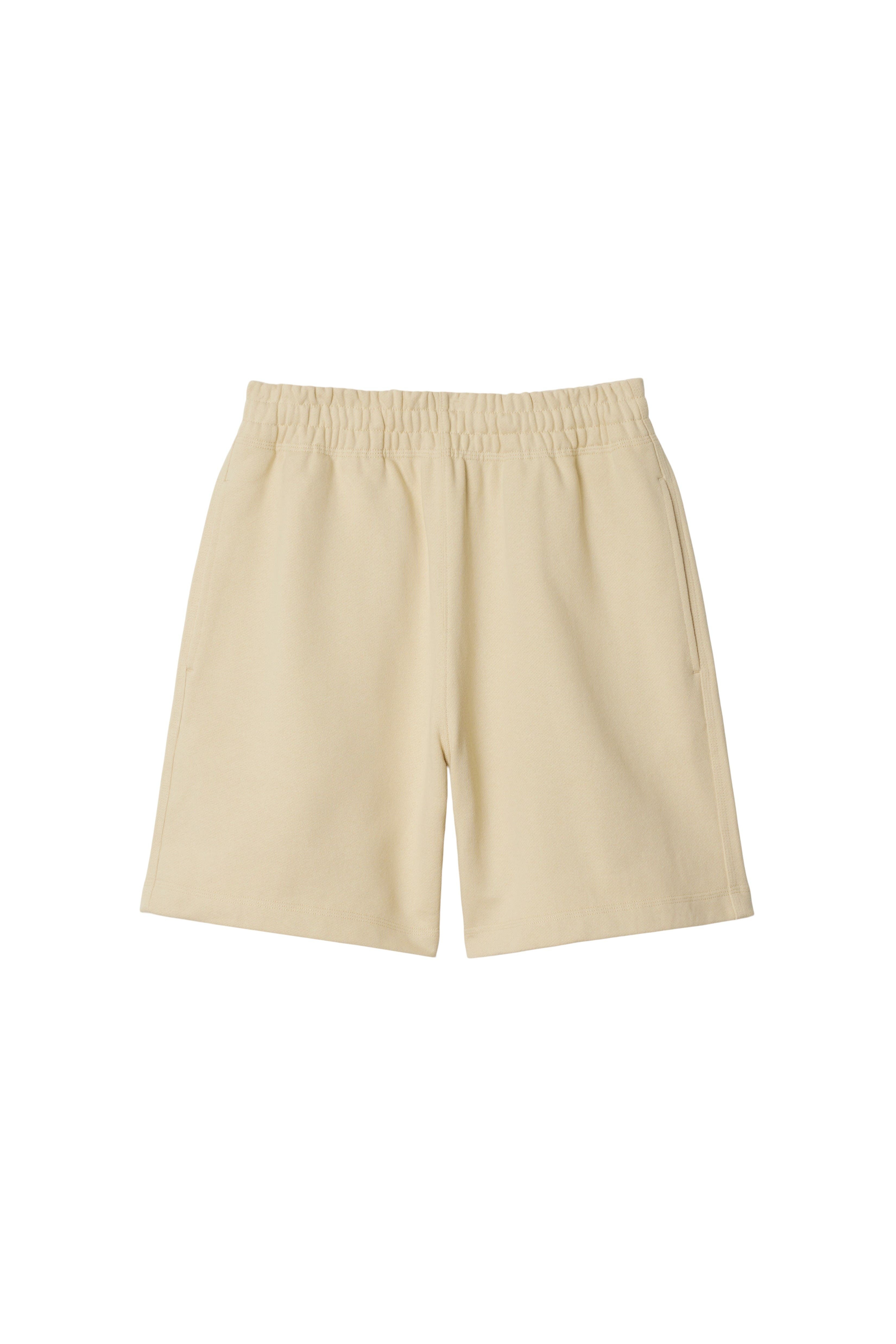 burberry Check Label Cotton Shorts in Nutmeg at Nordstrom - 3