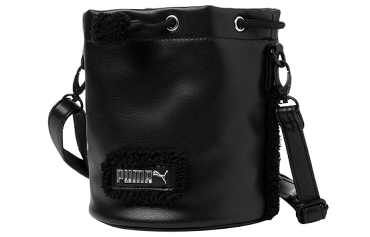 (WMNS) PUMA Prime X-Mas Bucket Bag 'Black' 077474-01 - 2