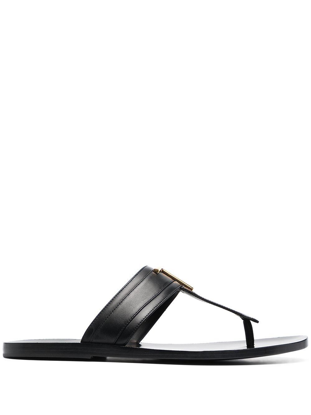 T-logo thong sandals - 1