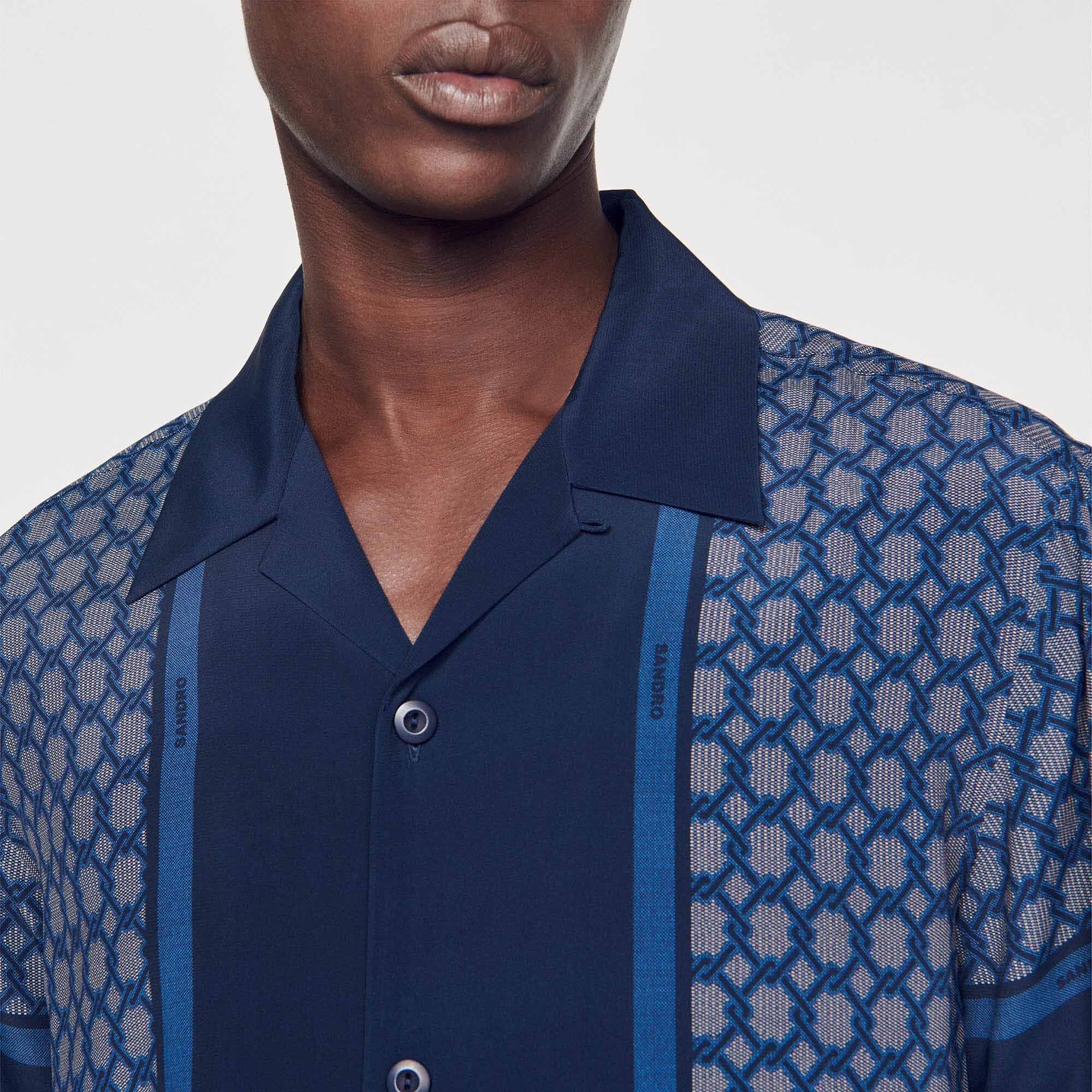 SHORT-SLEEVED PATTERNED SHIRT - 4