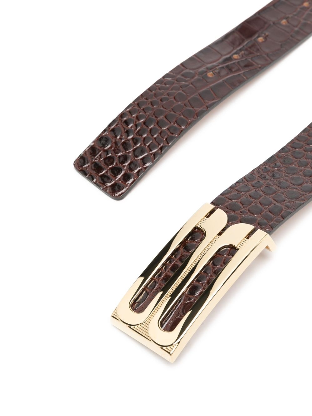 patent-leather belt - 2