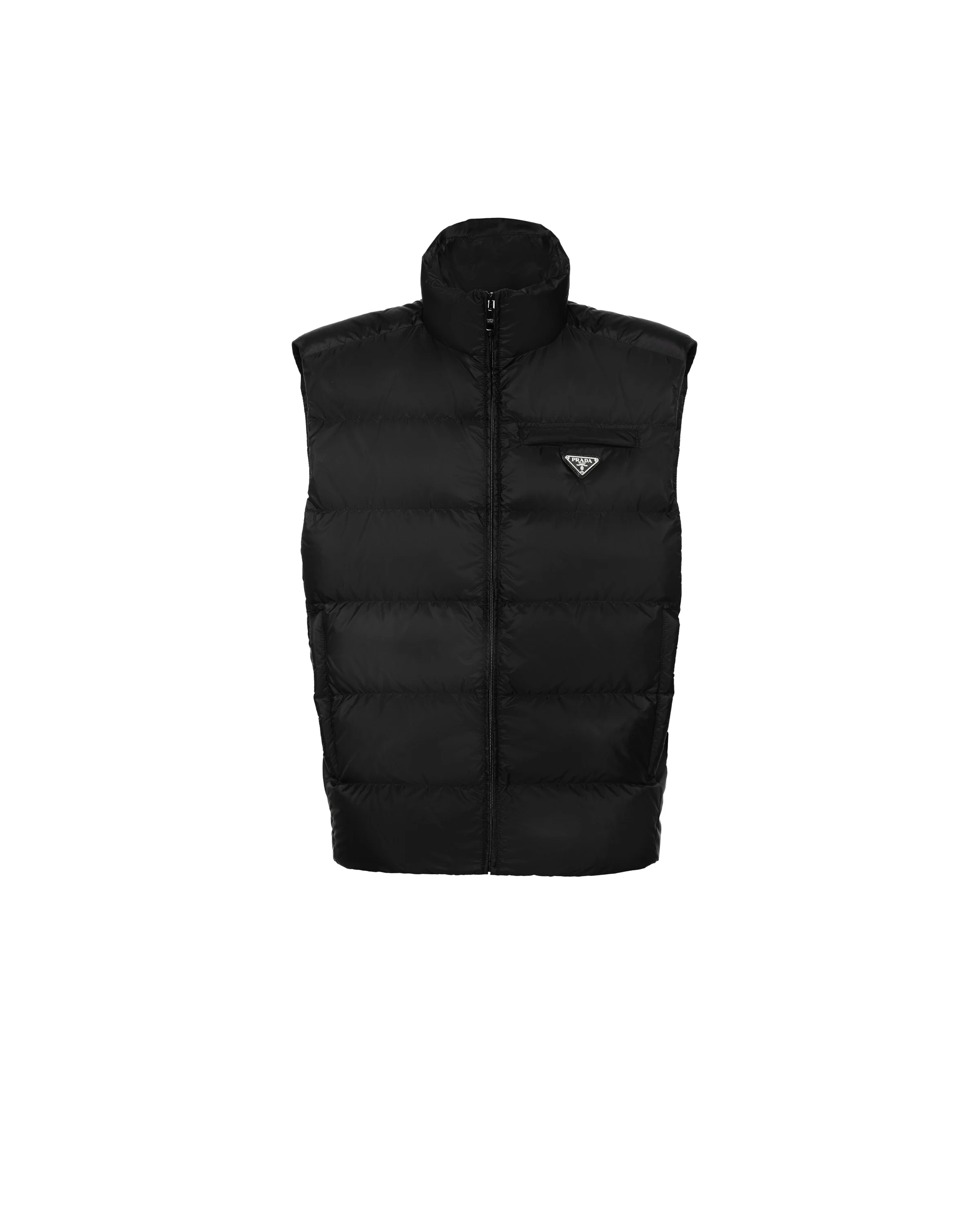 Padded Re-Nylon vest - 1