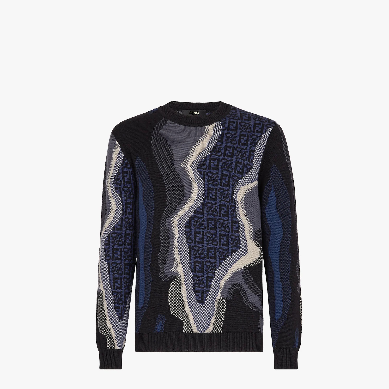 Multicolor wool jumper - 1