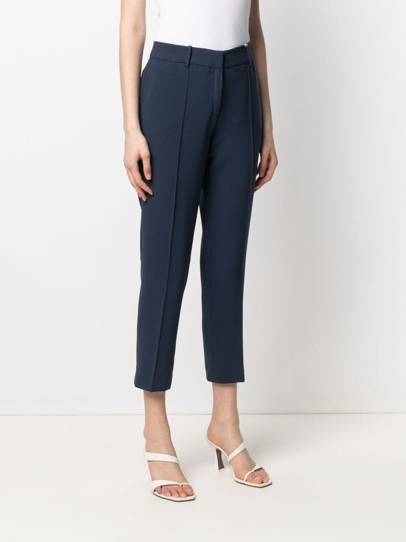 high-waisted cropped trousers 3