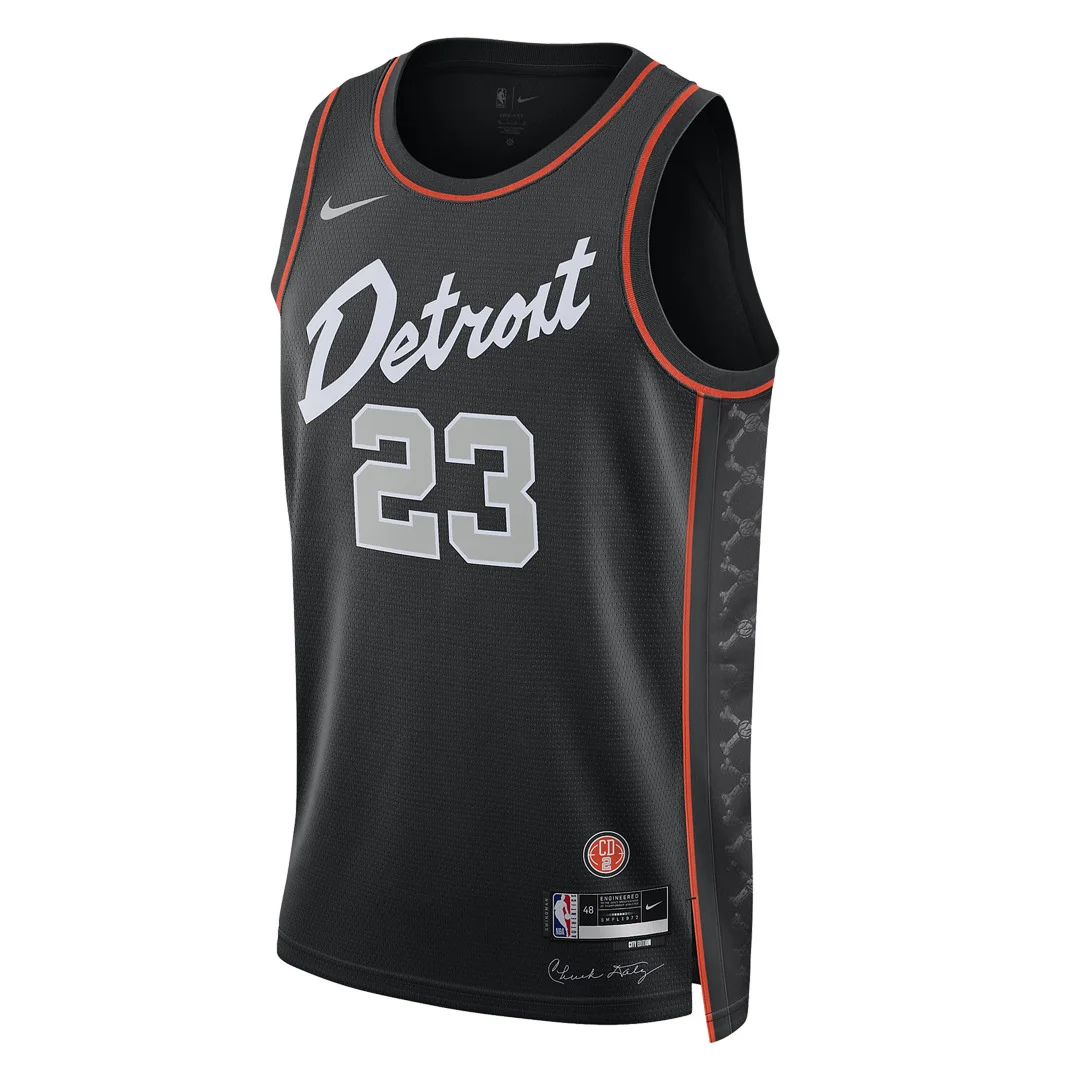 Nike Dri-FIT NBA Swingman Jersey 2023/24 City Edition 'Detroit Pistons Jaden Ivey' DX8501-011 - 1
