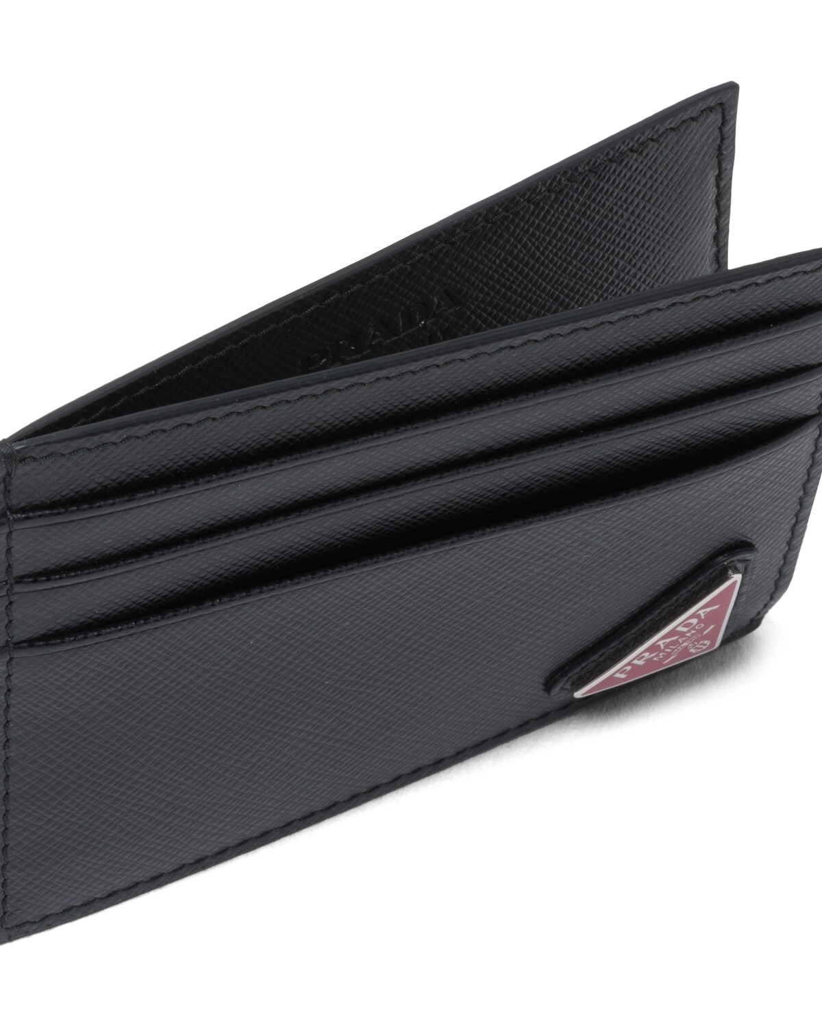 Saffiano leather card holder - 4