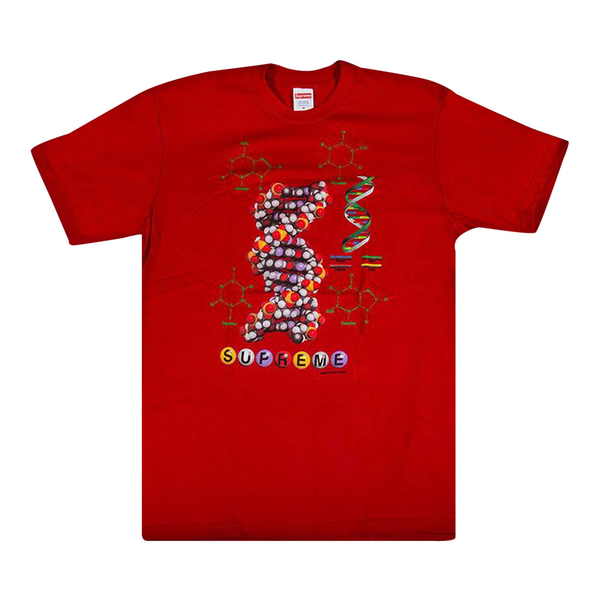 Supreme Supreme DNA Tee 'Red' goat REVERSIBLE