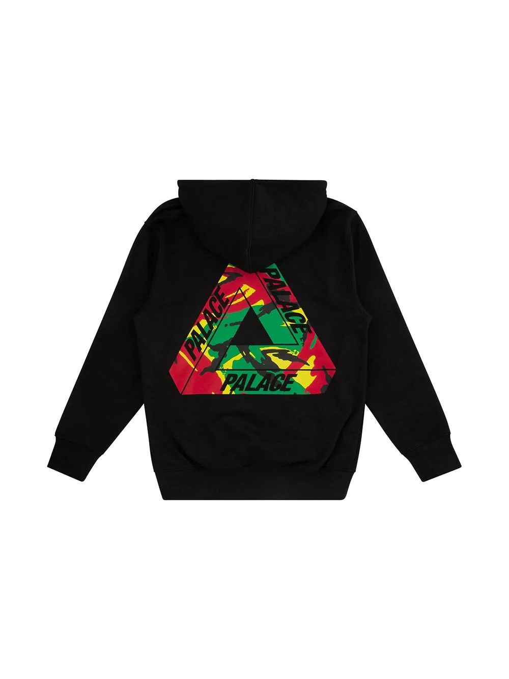 Tri-camo patch hoodie - 2