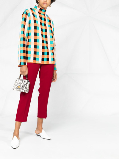 N°21 cropped tailored trousers outlook