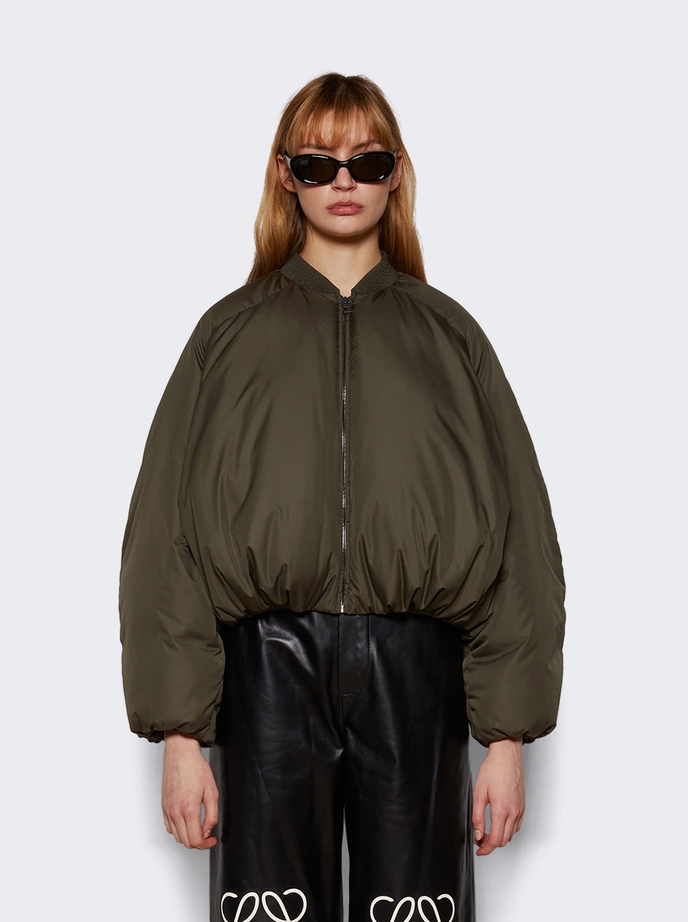 Padded Bomber Jacket Lofen Green - 3