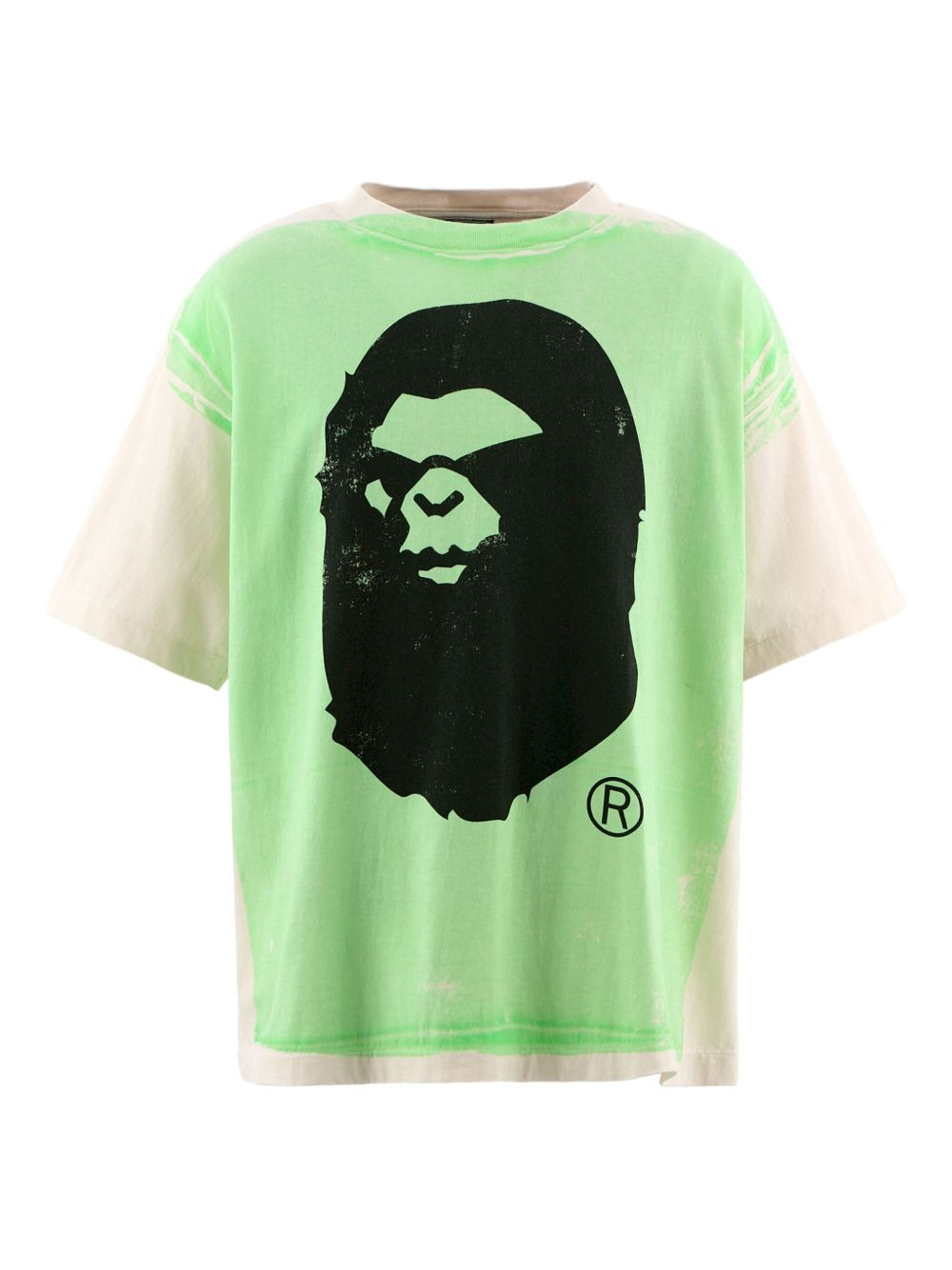 X BAPE COTTON T-SHIRT - 1