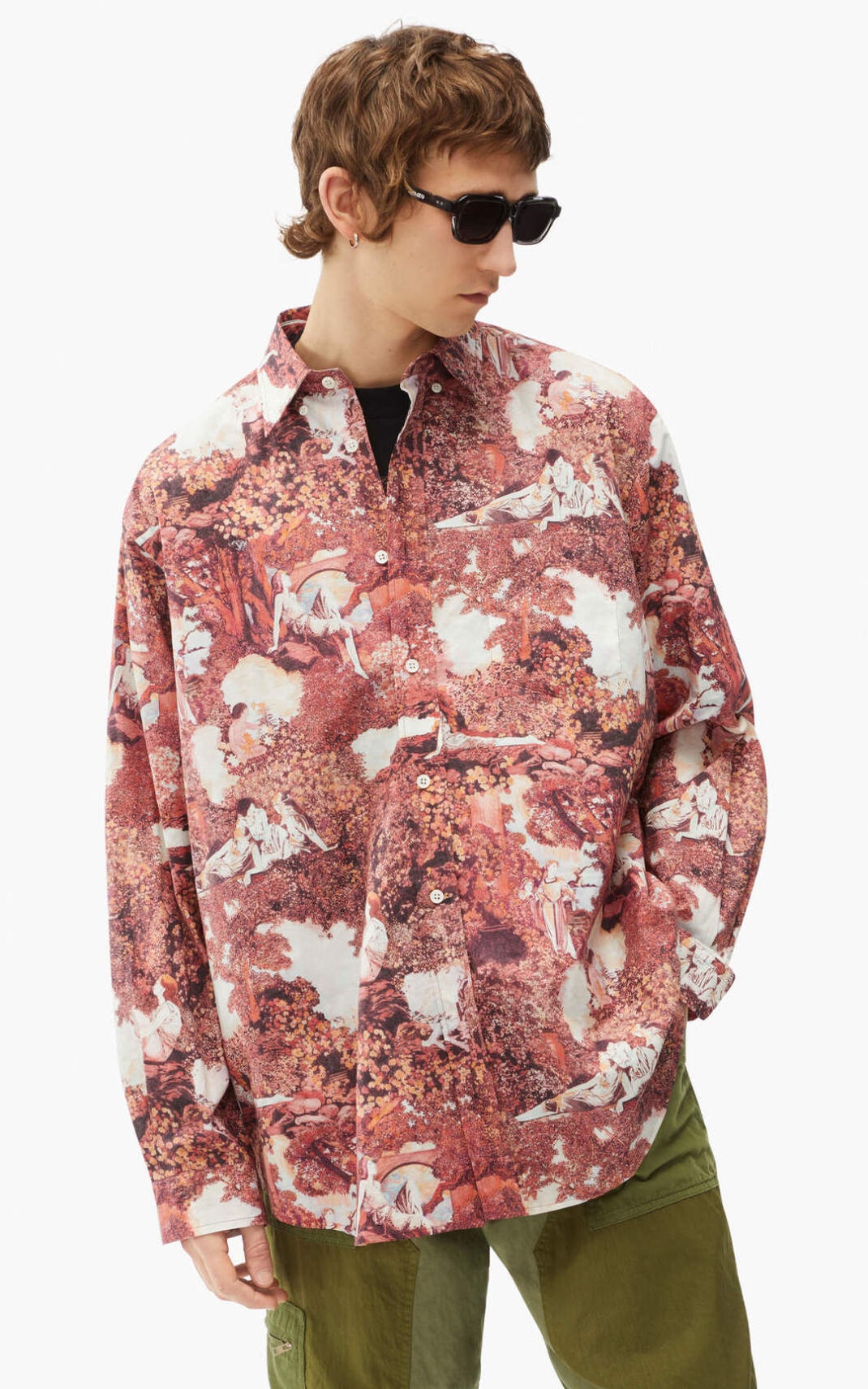 Kimono KENZO Camo' Hawaiian shirt, Men's